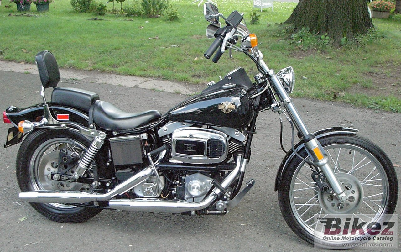 Big Mark Meyer fxwg 1340 wide glide picture and wallpaper from Bikez.com